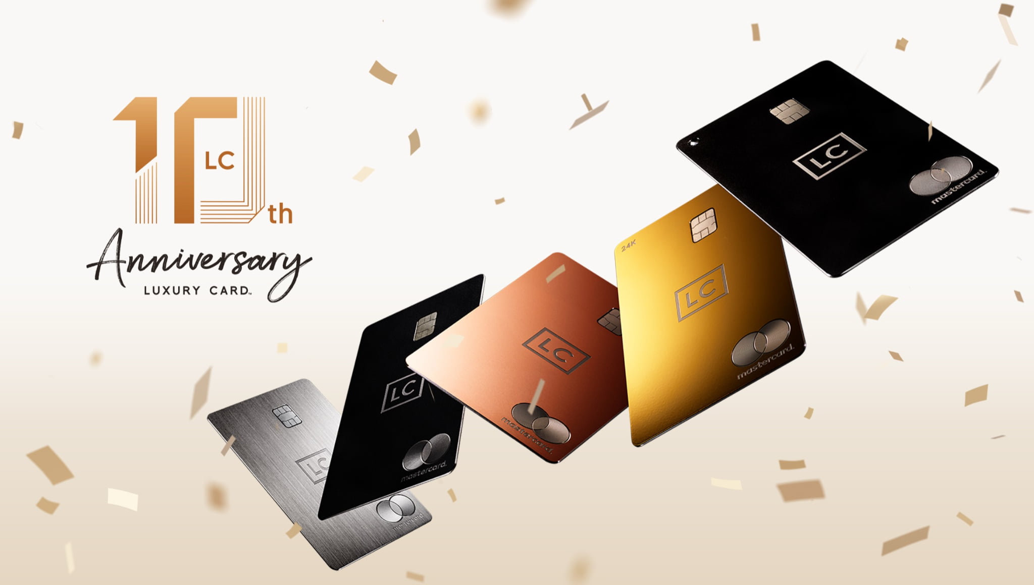 LUXURY CARD 10th Anniversary
