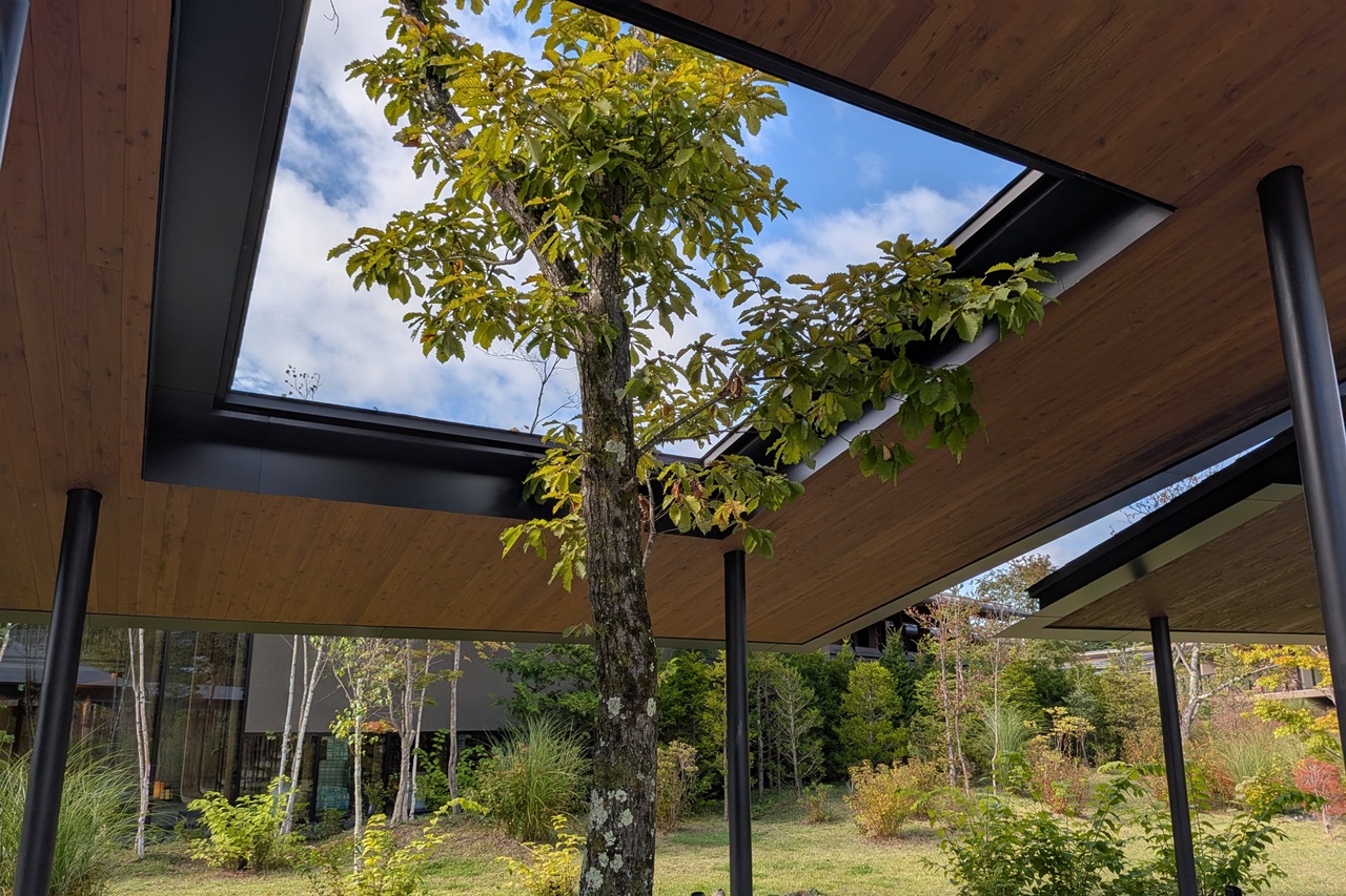 ホテルインディゴ軽井沢エントランス