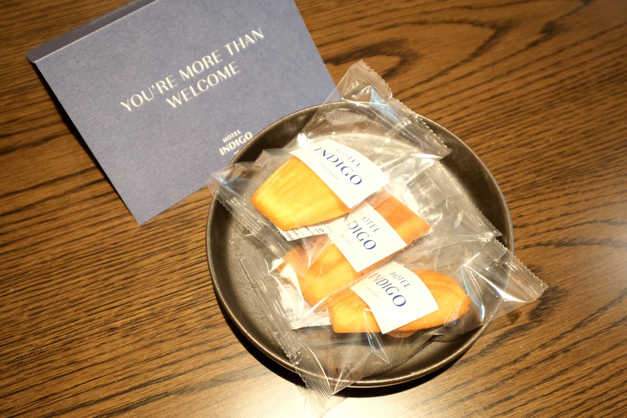 ウェルカムアメニティのホテルオリジナル焼き菓子